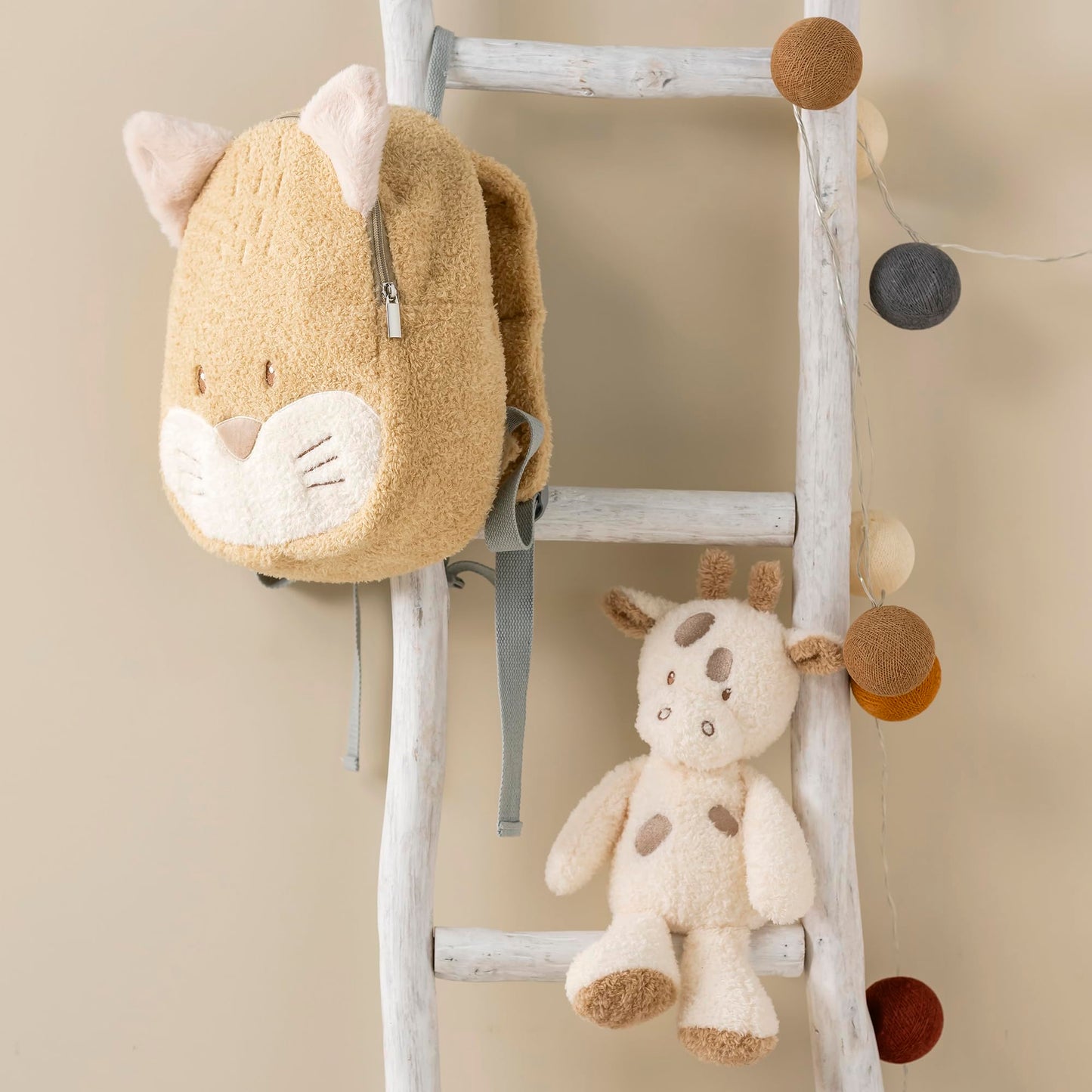Nattou Cuddly Teddy Giraffe Plush