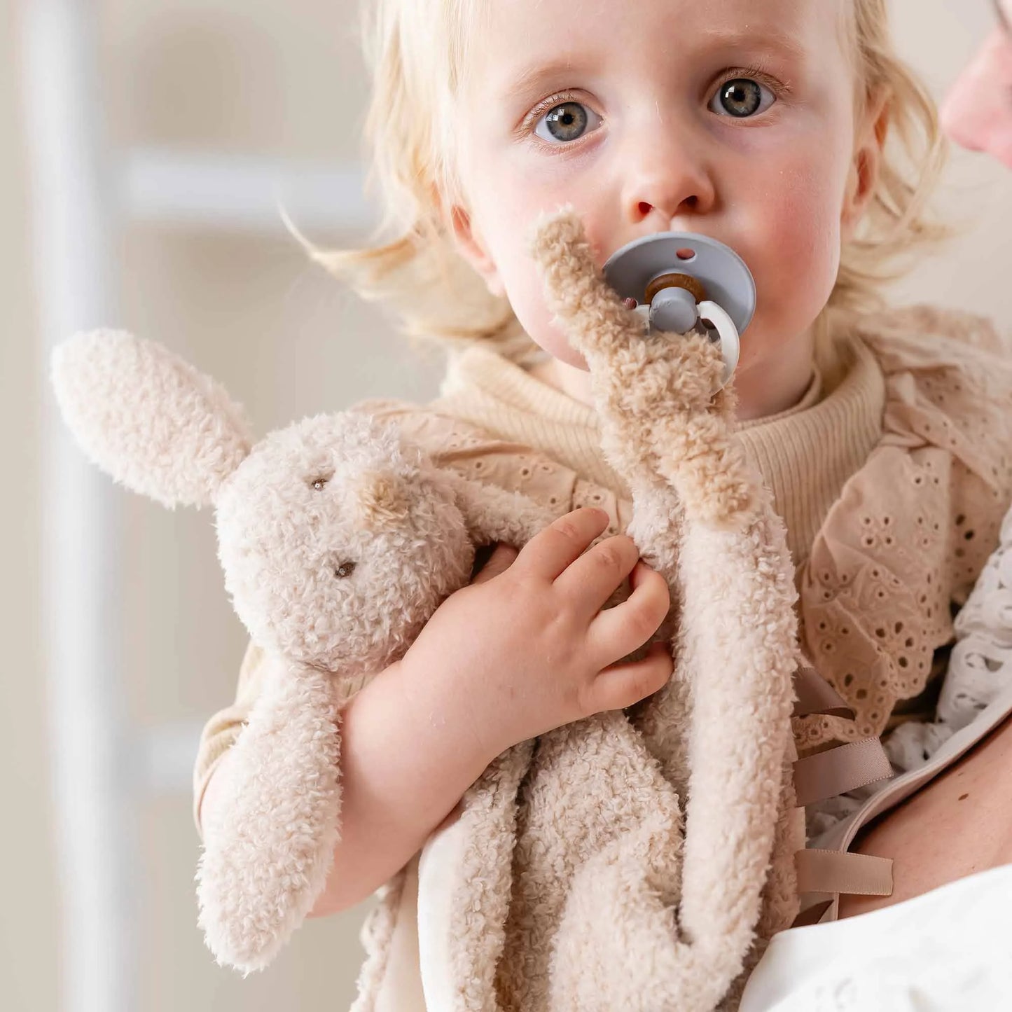 Nattou Cuddly Teddy Bunny Dou Dou Blanket