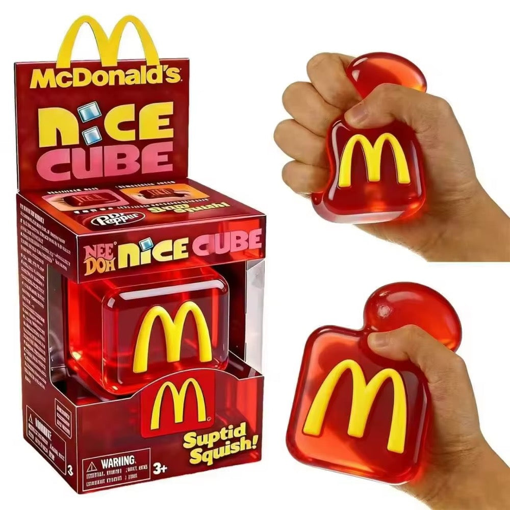 Needoh McDonalds Super Squish Nice Cube
