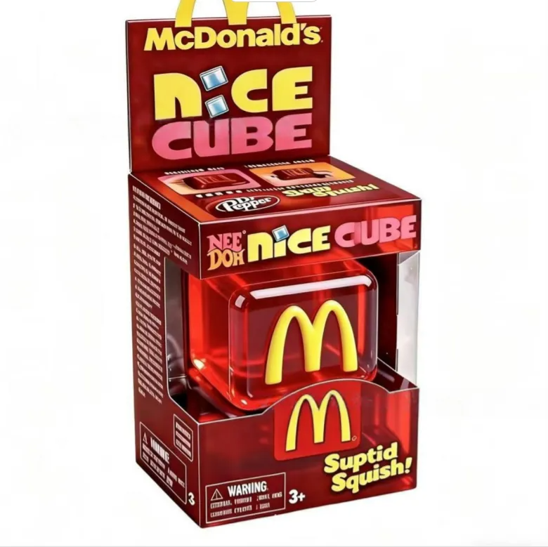Needoh McDonalds Super Squish Nice Cube