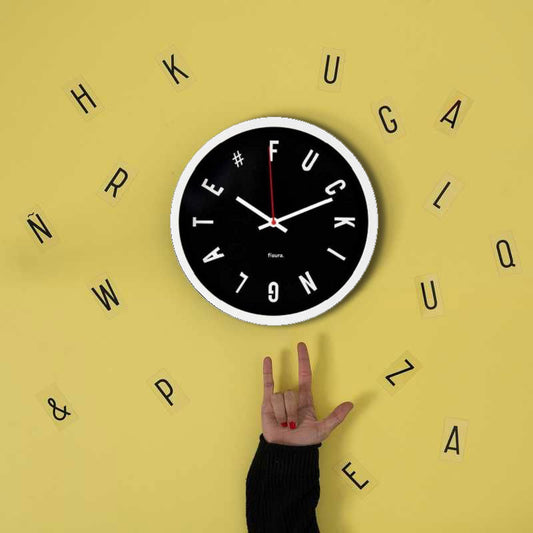 Fisura Fucking Late Wall Clock