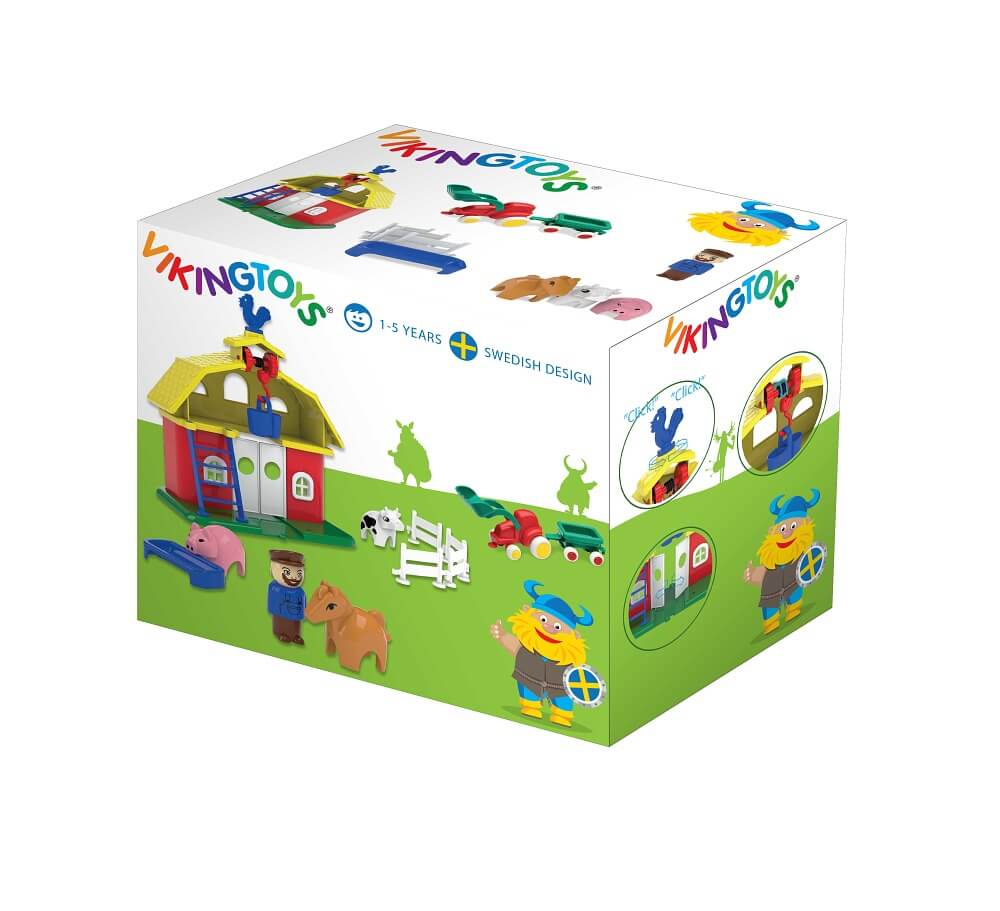 Farm Play Set in Gift Box